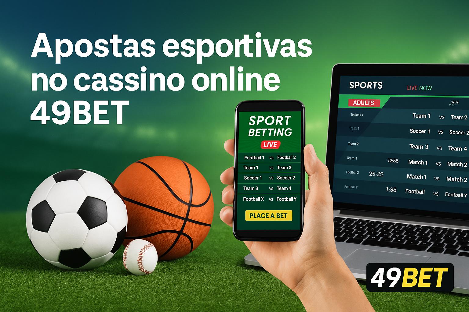 Apostas esportivas no cassino online 49BET