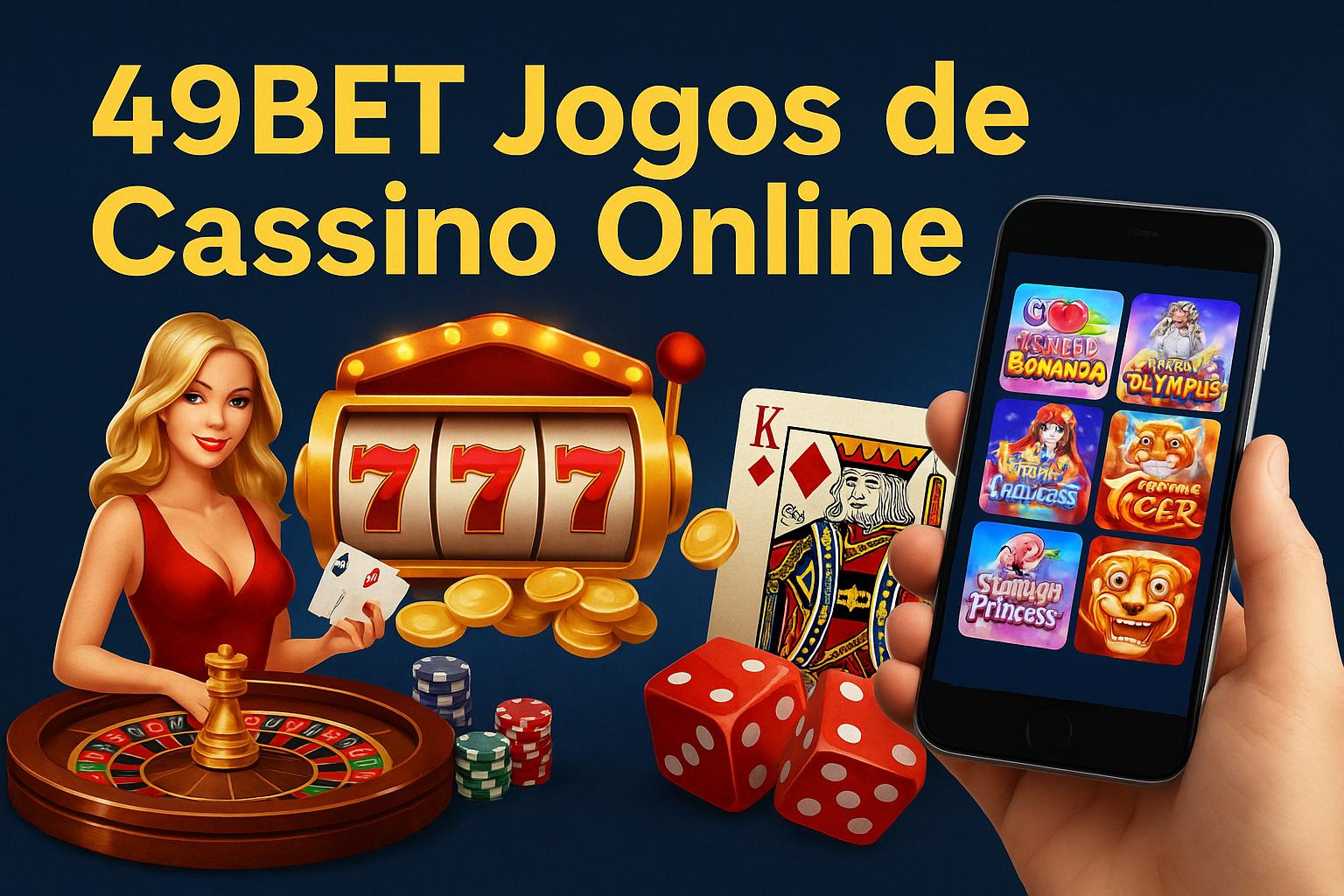 Jogos de cassino online inovadores e emocionantes na 49BET
